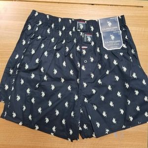 US. POLO ASSN Logo Woven Boxer